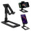 Supporto per cellulare regolabile in altezza - Nero nero 1