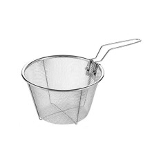 Passoire à poulet avec poignée en acier inoxydable, filtre pour la cuisine, avec poignée.