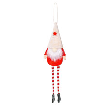 Feimajia Cadeaux de Noël Forêt de Noël Pendentif Poupée âgée aux longues jambes Décoration de sapin de Noël