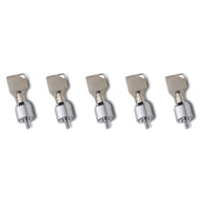 5x Cadeado para Computador de Mesa, Trava Antifurto para Gabinete de Computador, Ideal para Lan Houses e Escritórios