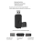 Δέκτης μουσικής Bluetooth USB, πομπός 4 σε 1, διπλής χρήσης USB, έκδοση 5.3, πολυλειτουργικός 3