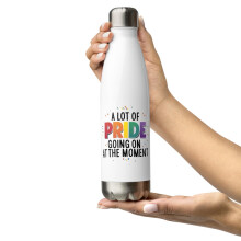 HBT Gay Lesbisk Rostfri Vattenflaska, Jag Ser Mycket Pride På Gång Just Nu