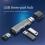 Δέκτης μουσικής Bluetooth USB, πομπός 4 σε 1, διπλής χρήσης USB, έκδοση 5.3, πολυλειτουργικός 7