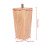 Sofa Legs Replacement Wooden 4PCS 10cm Natural 7