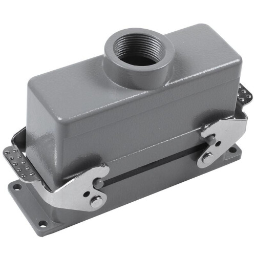 Heavy Duty Aviation Plug Socket 24 Pin 16A 500V Rectangular