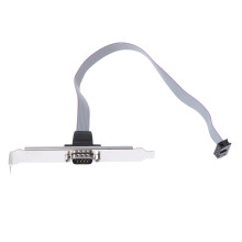 Seriële 9-pins DB9RS232 moederbord COM-poort lintkabel connectorbeugel nieuw
