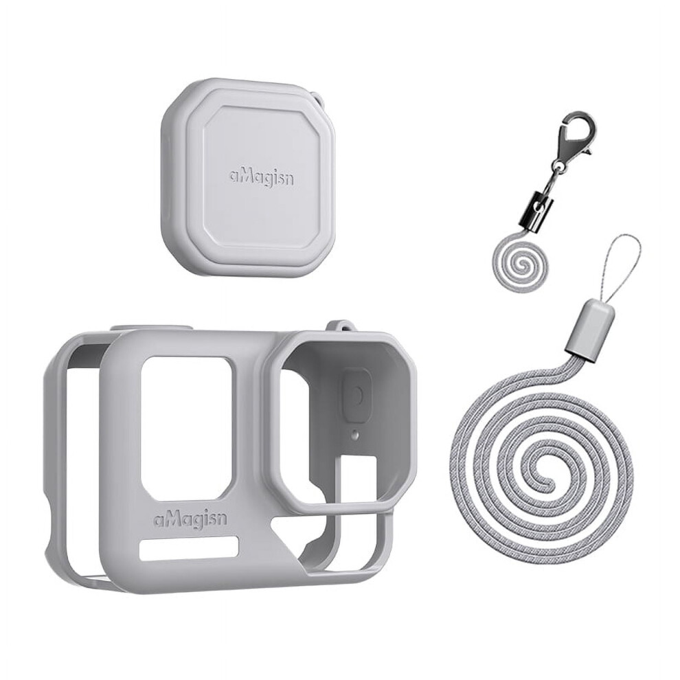 Silicone Lens Cap For Insta360 Ace Pro2 With Lanyard 946140169033