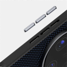 (Blue) ABEEL Compatible For Oppo Find X9 Ultra 5G Magnetic Case Printed PC TPU Aluminum Alloy Leather Phone Cover