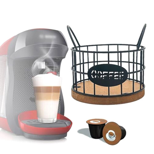 Βάση CoffeePod Δοχεία για κάψουλες καφέ Αξεσουάρ καφέ μπαρ Μεταλλική οργάνωση 1