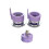 Badge Button Mould Set 44mm Round Interchangeable Top and 4