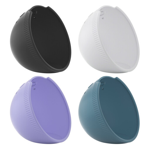 Jacenvly Συμβατό με Echo Pop, Θήκη προστασίας All-inclusive για έξυπνο ηχείο, Λευκό - Απαραίτητο