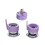 Badge Button Mould Set 44mm Round Interchangeable Top and 5