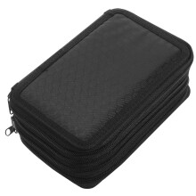 Estuche de papelería de tela Oxford para lápices y pinceles. Estuches para estudiantes y viajeros.