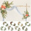 Wedding Arch Flowers Artificial Silk 2 Pieces 2