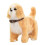 Interactive electronic dog toy plush with walking and 1