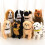 Interactive electronic dog toy plush with walking and 6