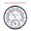 Digital Fahrenheit Thermometer Hygrometer 1 unit 4