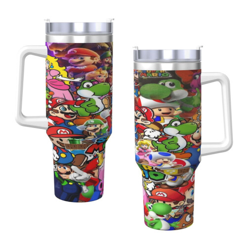 Mario40oz H2.0 Ποτήρι από ανοξείδωτο ατσάλι με μόνωση κενού αέρος με καπάκι και