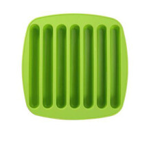 Qnjujn DIY ice lattice molds for sausages and hot dogs green