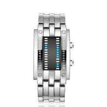 Liquidation ! Montre homme de luxe TOFOTL, bracelet sport, date numérique LED, acier inoxydable