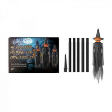 Pumpkin Witch Themed Hanging Decor Set Crafting Exclusive Festive Charms Halloween Party Decorations