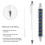 Peacock Retractable Ballpoint Pen Φορητό μαύρο στυλό μελάνης για γραφείο, είδη γραφείου, δώρα 7