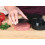 Pressa antiaderente per hamburger e polpette (nera) 2