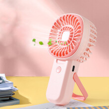 Mini ventilatore portatile, 3 velocità, ventilatore portatile ricaricabile tramite USB per viaggi - Compatibile con strumenti per il trucco e le