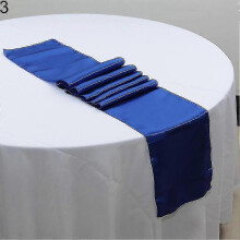 108 Inch X 12 Inch Silky Table Runner Cloth Wedding Venue Decorations Party
