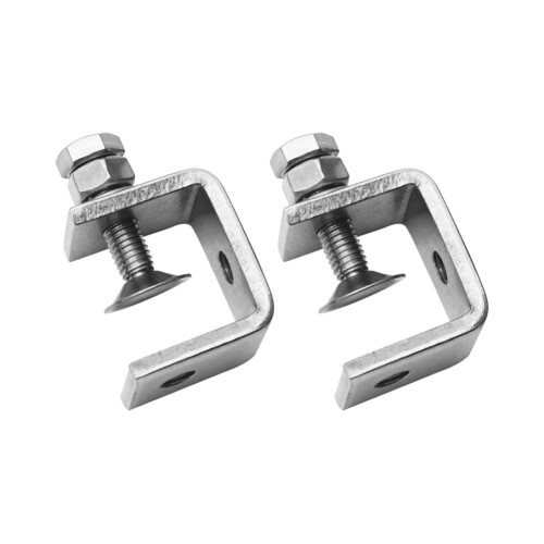 Stainless Steel C Clamp for Mounting 4 Pack