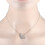 LB Exclusive Κολιέ με Διαμάντια 0,65ct και Λευκόχρυσο 18 καρατίων με Πεταλούδα ANK-16555 2