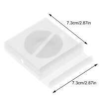 HiCafh Organizador de cables retráctil Caja de almacenamiento de cable de carga Soporte para cable de teléfono Carrete de cable retráctil Caja
