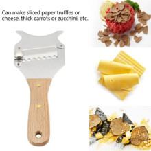 Trancheuse à truffes, râpe à chocolat et à fromage avec lame lisse réglable, ustensiles de cuisine B