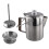 Stainless Steel Camping Coffee Pot Percolator 9 Cups 1