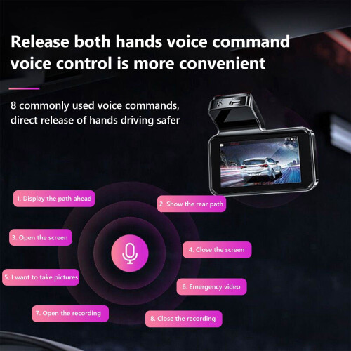 Dash Cam 1600P Night Vision 170 Wide Angle 2