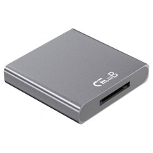 CFexpress Type B-kortleser USB3.1 10 Gbps Type B CFexpress-kortleseradapter for CFE Type-B Støtter CFB-minnekort
