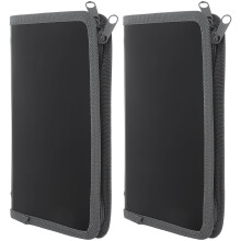 2 phíosa Eagraitheoir Comhad Beag Fillteán Comhad Accordion Eagraitheoir Admhála Fillteán Accordion Eagraitheoir Comhad Oifige