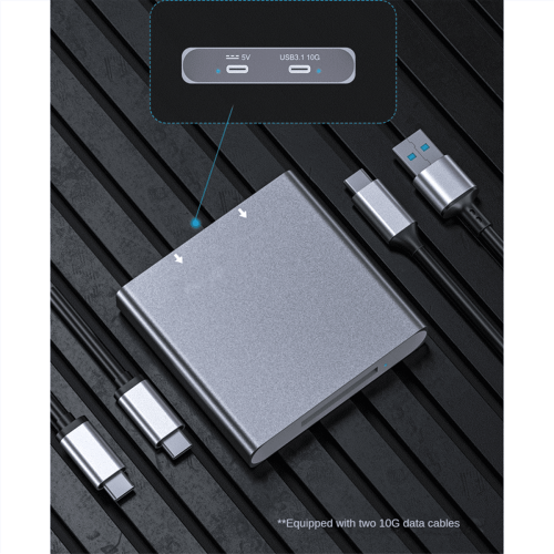 CFexpress Type B-kortleser USB3.1 10 Gbps Type B CFexpress-kortleseradapter for CFE Type-B Støtter CFB-minnekort 1