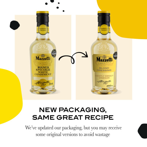 Mazzetti White Condiment 250ml, 1 pack 2