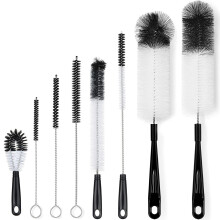 8 Pcs Cleaning Bottle Brush Set,Multi-functional Long Handle Bottle Brush for Cleaning Straw, Milk