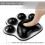 (Black)Cat Paw Wrist Rest for Mouse Ergonomic Cute Wrist Support 2