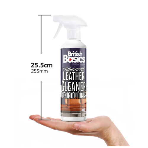 BritishBasics Leather Cleaner and Conditioner 500ml Clear 2