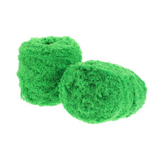 2 madejas de hilo para ganchillo, manualidades, agujas, hilos para tejer a mano, bufanda de forro polar coral