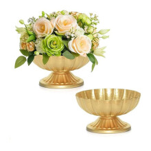 Planter Photography Props Traditional Plant Vase Iron Basin Flower Planter for Cafe Indoor Office Living Room Home Large