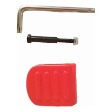 (Set G) YoYo YoYa Stroller Pushchair Screw Stem Replacement - Cylindrical Gasket & Plastic Pads for Side Handrails Repair
