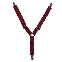 (S, Wine red) Pet Nappy AntiSlip Suspenders Adjustable Elastic Diaper Belly Band Dog Supplies [jkw]