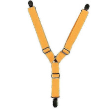(M, Yellow) Pet Nappy AntiSlip Suspenders Adjustable Elastic Diaper Belly Band Dog Supplies [jkw]