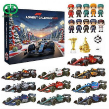 2025 New F1 Advent Countdown Festival Calendar Blind Box Christmas Tree Decoration Acrylic Pendant Independent Station