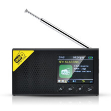 LCD-Display, Bluetooth-fähig, 5.0-Digitalradio, Stereo, DAB, FM-Audioempfang, Audiogeräte
