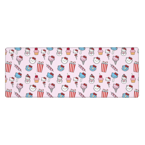 Hello Kitty Extra Large Rubber Keyboard Pad Square Waterproof Desk Pad Κατάλληλο για Επιφάνεια Εργασίας,